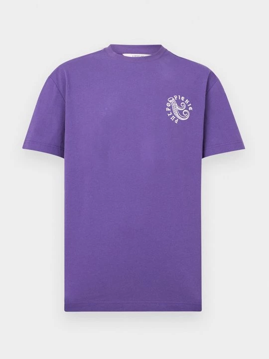 Foto van product T-shirt print Libertine-Libertine donkerpaars