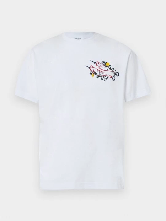 Foto van product T-shirt print Libertine-Libertine wit
