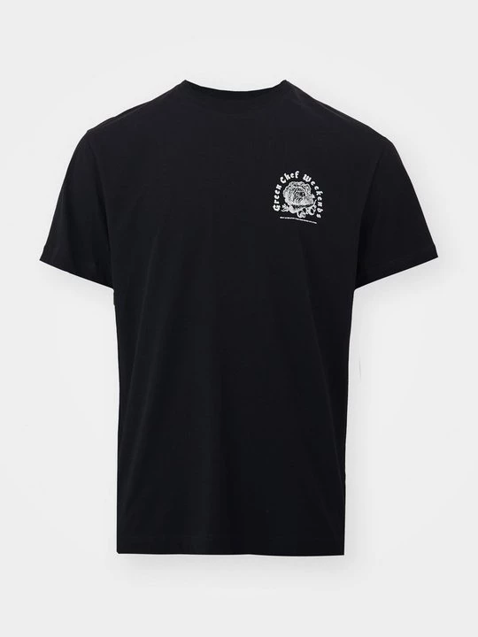 Foto van product T-shirt print Libertine-Libertine zwart