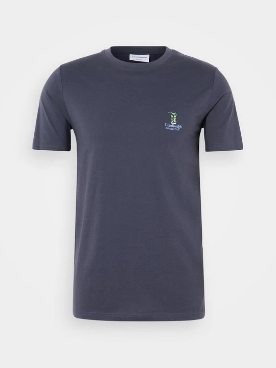 Foto van product T-shirt print lindbergh blauw