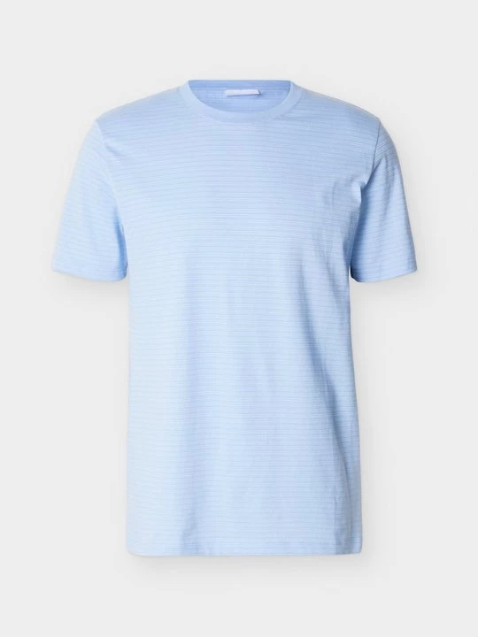 Foto van product T-shirt print lindbergh lichtblauw
