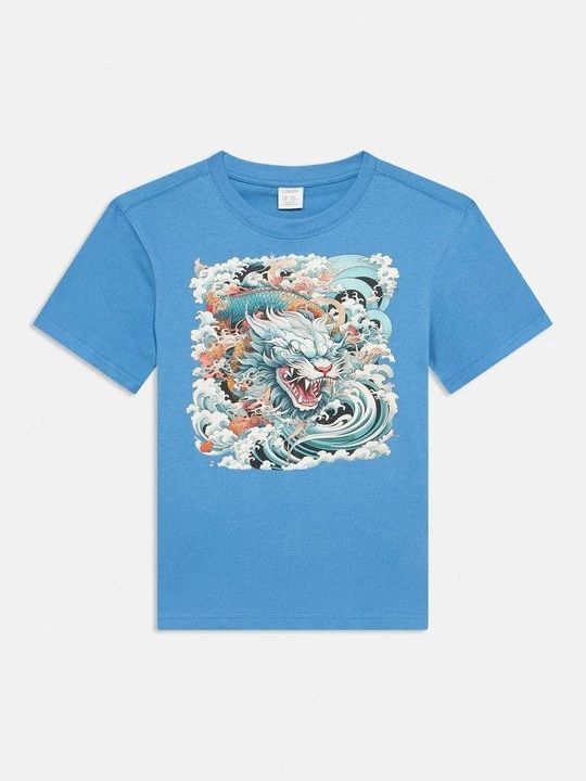 Foto van product T-shirt print Lindex