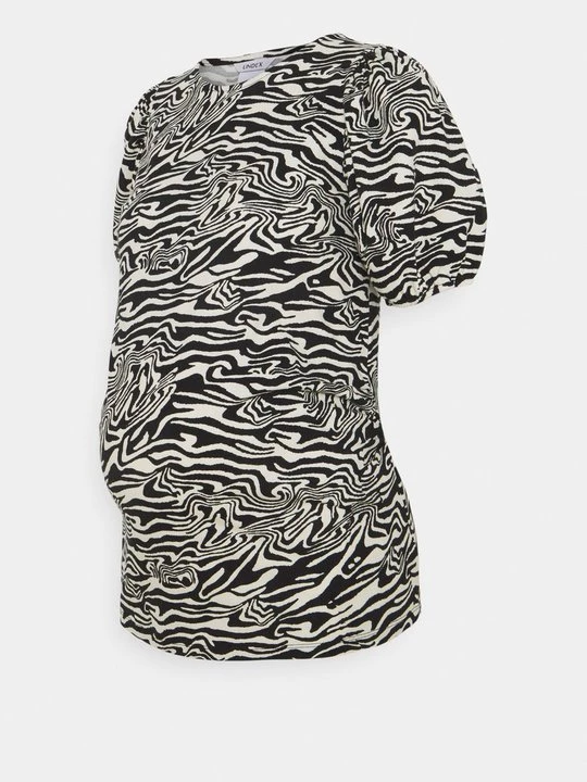 Foto van product T-shirt print Lindex zwart