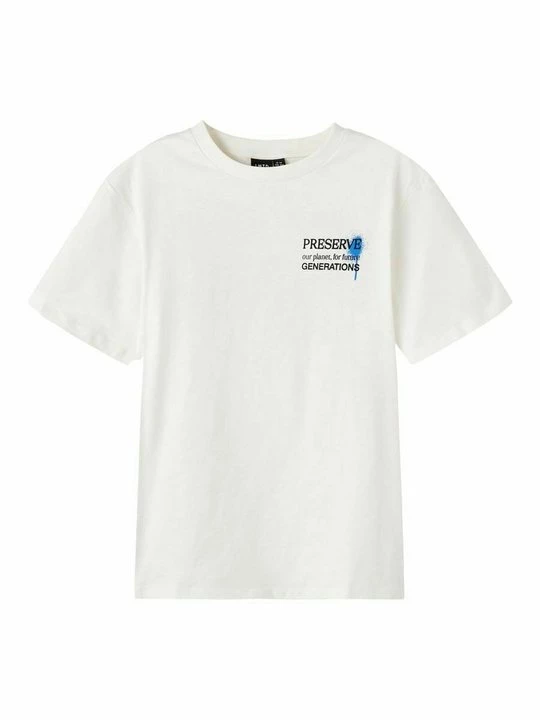 Foto van product T-shirt print LMTD wit