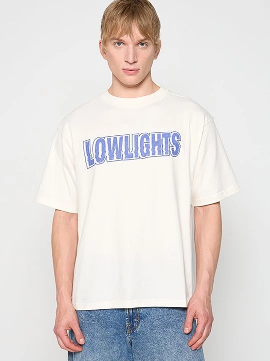 Foto van product T-shirt print Low Lights Studios beżowy