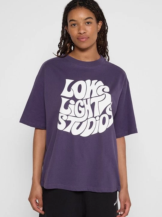 Foto van product T-shirt print Low Lights Studios donkergroen