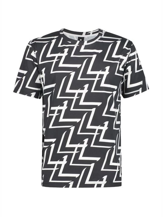 Foto van product T-shirt print LUHTA zwart