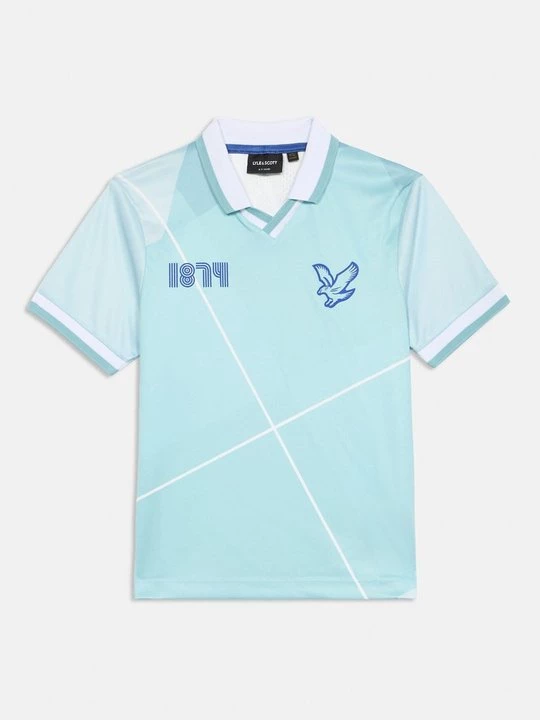 Foto van product T-shirt print Lyle & Scott groen