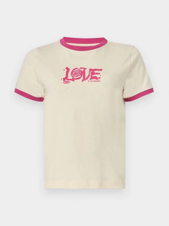 Foto van product T-shirt print Mads Nørgaard crème