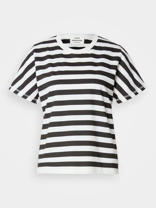 Foto van product T-shirt print Mads Nørgaard zwart
