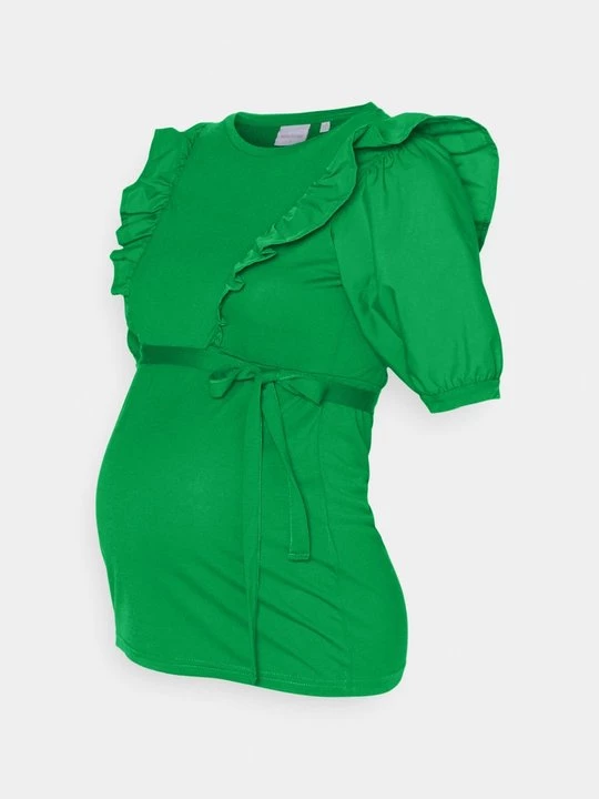 Foto van product T-shirt print Mamalicious groen