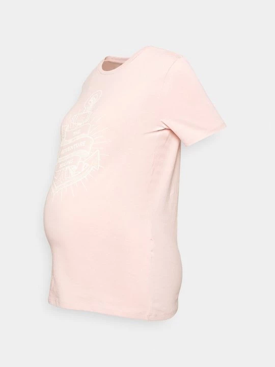 Foto van product T-shirt print Mamalicious paars