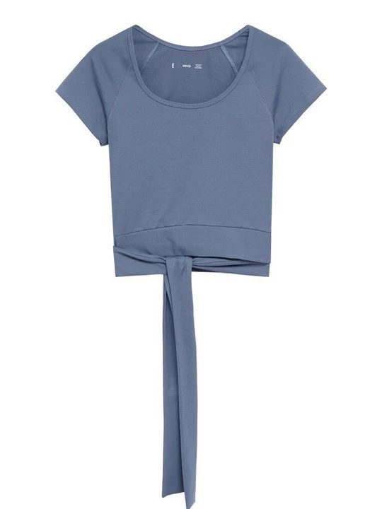 Foto van product T-shirt print Mango blauw