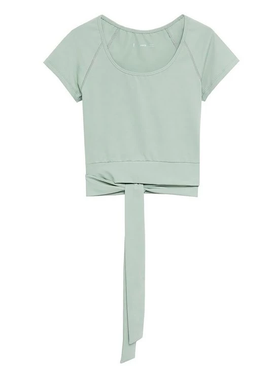 Foto van product T-shirt print Mango lichtgroen
