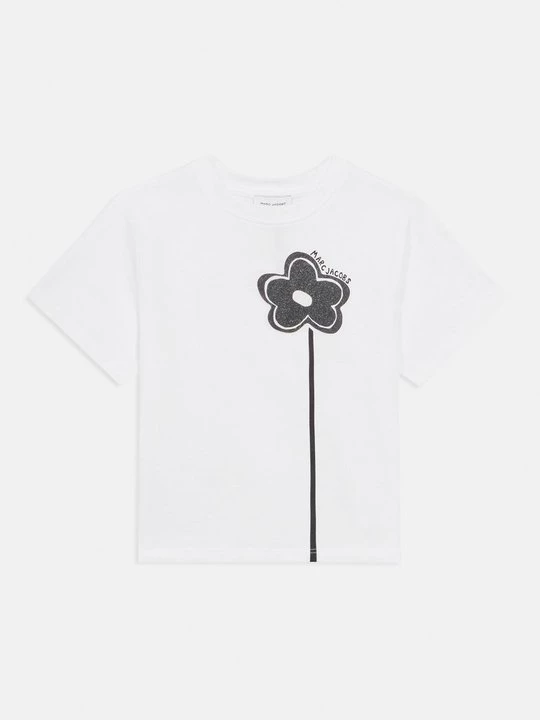 Foto van product T-shirt print MARC JACOBS KIDS wit
