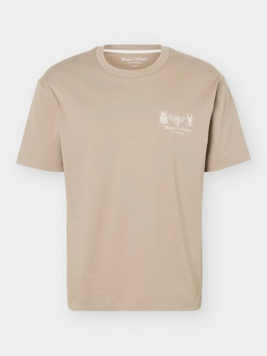 Foto van product T-shirt print Marc O'Polo beżowy