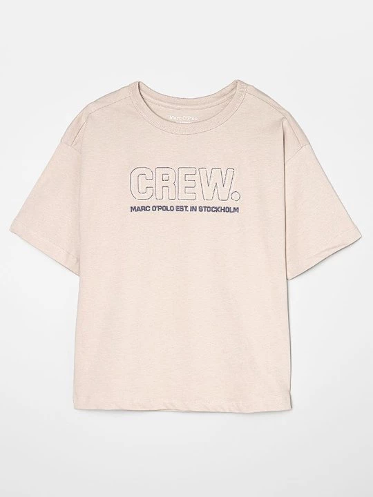 Foto van product T-shirt print Marc O'Polo beżowy