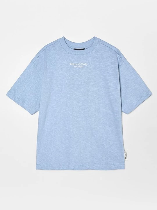 Foto van product T-shirt print Marc O'Polo blauw