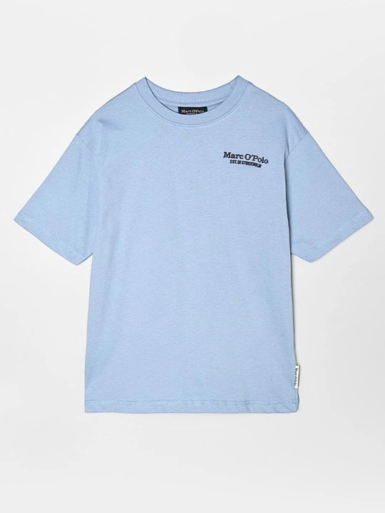 Foto van product T-shirt print Marc O'Polo blauw