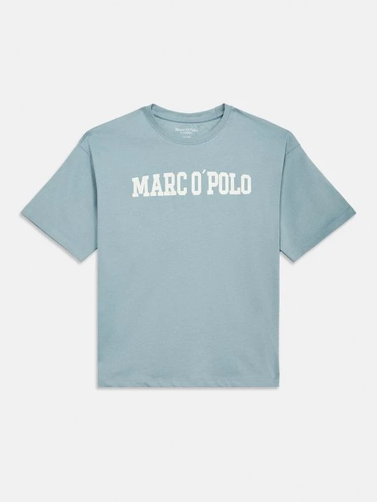 Foto van product T-shirt print Marc O'Polo blauw