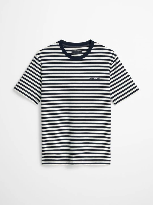 Foto van product T-shirt print Marc O'Polo donkerblauw