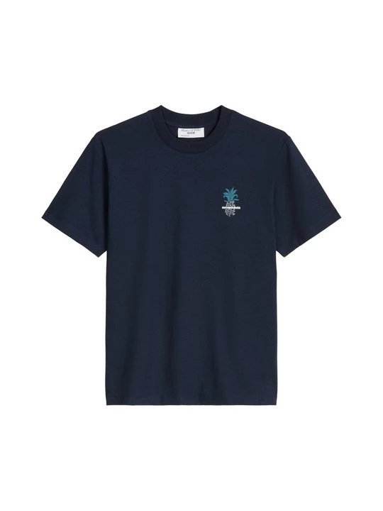 Foto van product T-shirt print Marc O'Polo donkerblauw