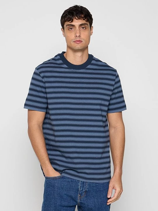 Foto van product T-shirt print Marc O'Polo donkerblauw