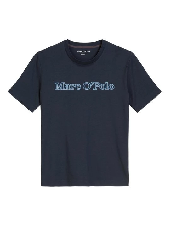 Foto van product T-shirt print Marc O'Polo donkerblauw