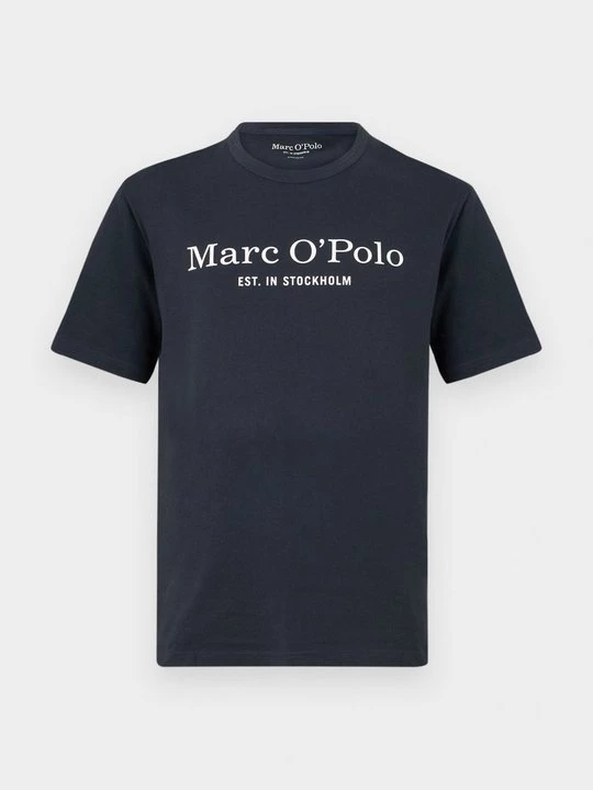 Foto van product T-shirt print Marc O'Polo donkerblauw