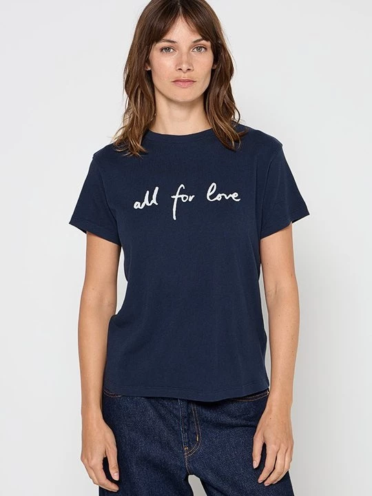 Foto van product T-shirt print Marc O'Polo donkerblauw