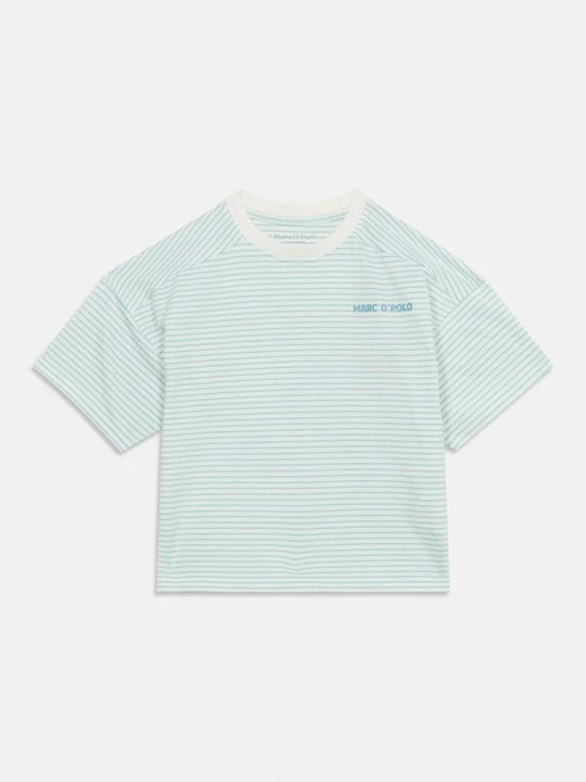 Foto van product T-shirt print Marc O'Polo donkerroze