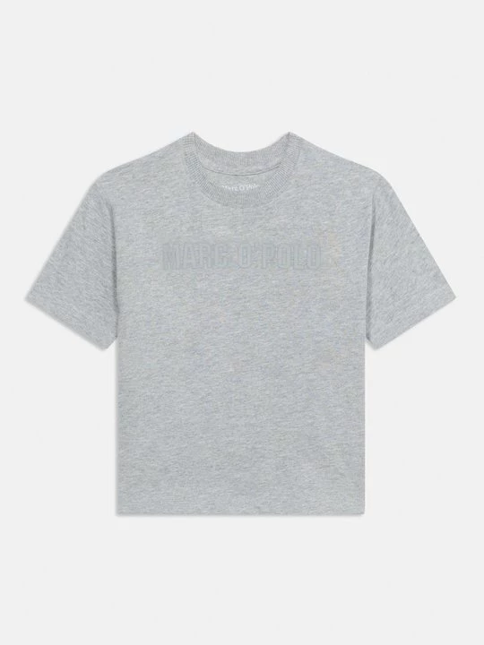 Foto van product T-shirt print Marc O'Polo grijs