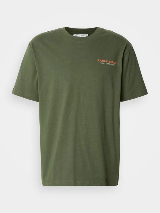 Foto van product T-shirt print Marc O'Polo groen