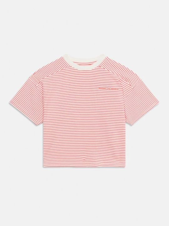 Foto van product T-shirt print Marc O'Polo koraalrood
