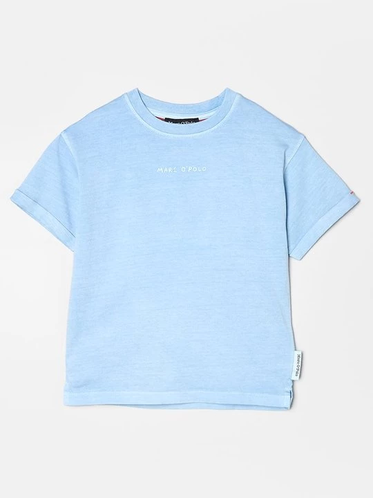 Foto van product T-shirt print Marc O'Polo lichtblauw