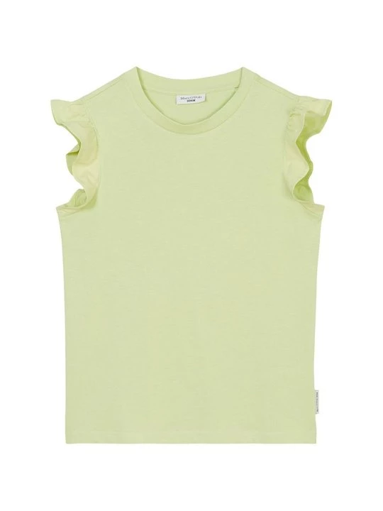 Foto van product T-shirt print Marc O'Polo lichtgroen