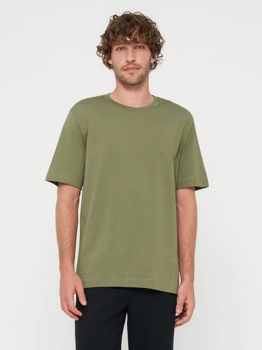 Foto van product T-shirt print Marc O'Polo olijfgroen