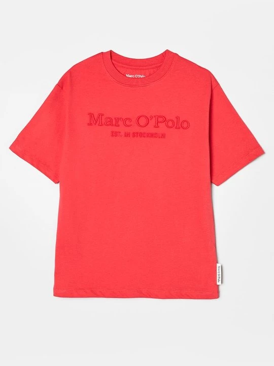 Foto van product T-shirt print Marc O'Polo rood