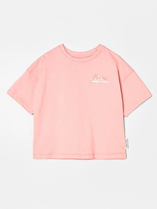 Foto van product T-shirt print Marc O'Polo roze