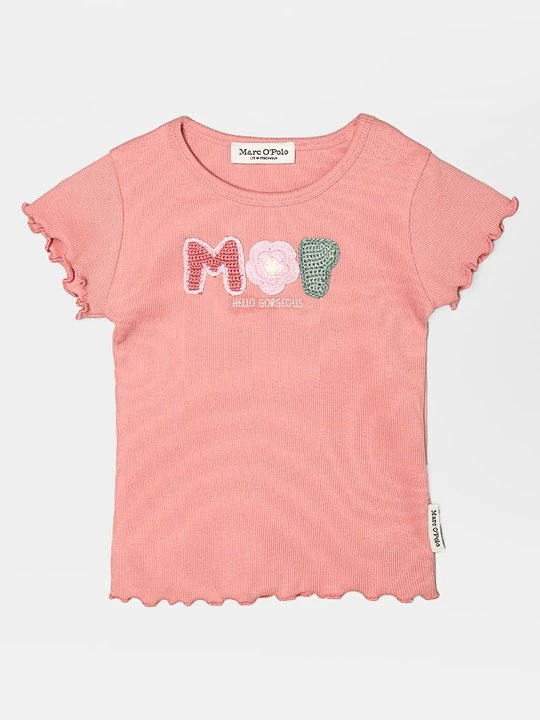 Foto van product T-shirt print Marc O'Polo roze
