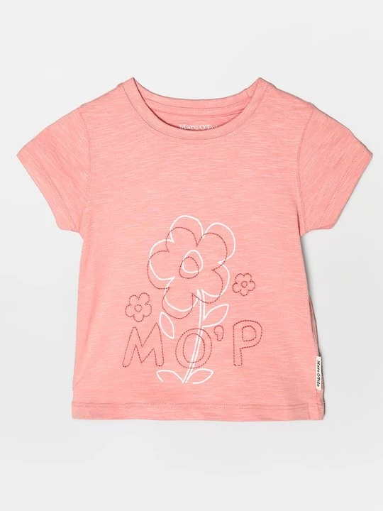 Foto van product T-shirt print Marc O'Polo roze