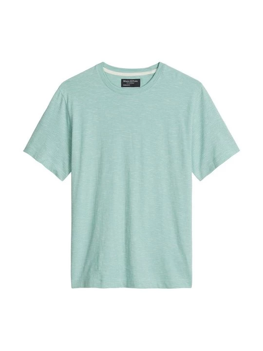 Foto van product T-shirt print Marc O'Polo turquoise
