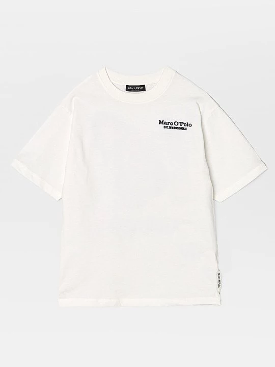 Foto van product T-shirt print Marc O'Polo wit