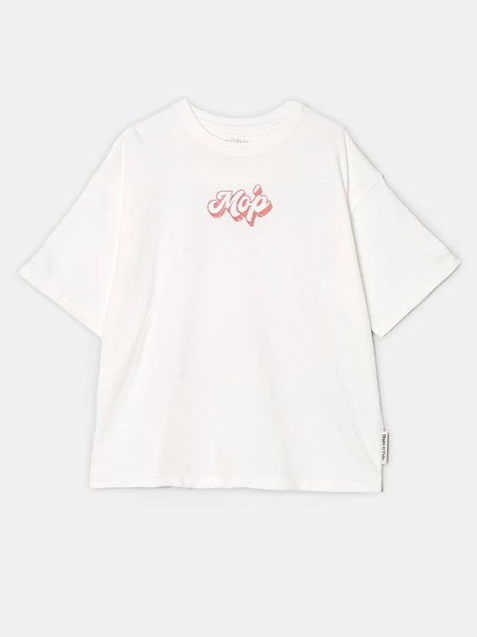 Foto van product T-shirt print Marc O'Polo wit