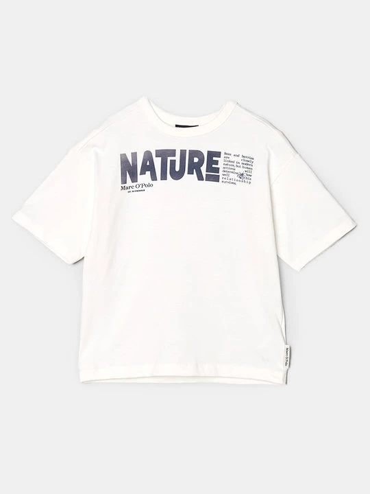 Foto van product T-shirt print Marc O'Polo wit