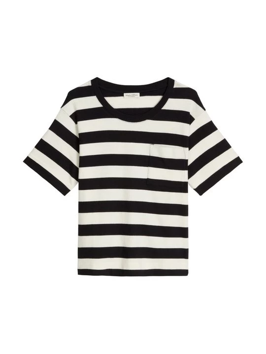 Foto van product T-shirt print Marc O'Polo zwart