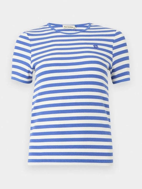 Foto van product T-shirt print Marimekko blauw