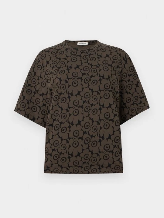 Foto van product T-shirt print Marimekko bruin