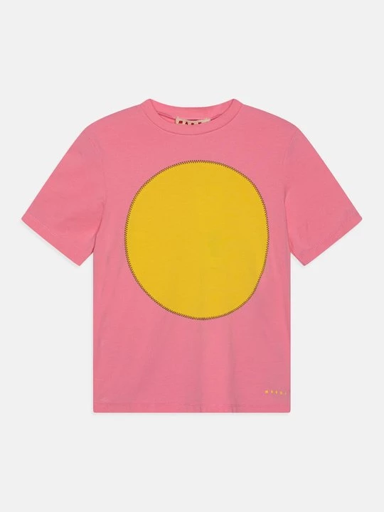Foto van product T-shirt print Marni donkerroze