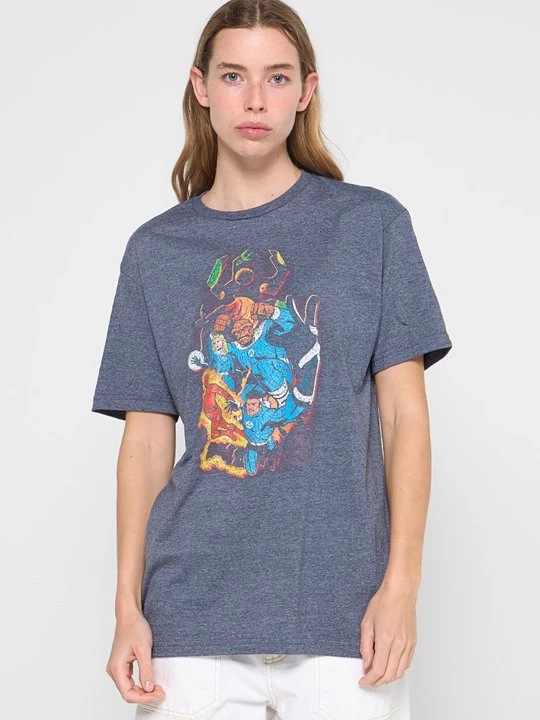 Foto van product T-shirt print Marvel blauw